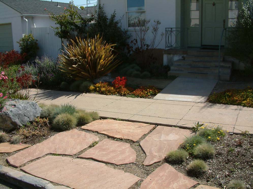 Flagstone Parking Strip